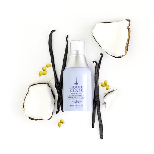 Drybar Liquid Glass High-Gloss Finishing Serum | Use Post-Blowout to Reduces Frizz, Tames Flyaways, and Provides Weightless Hydration to Hair while Adding Shine, Vegan & Cruelty-Free