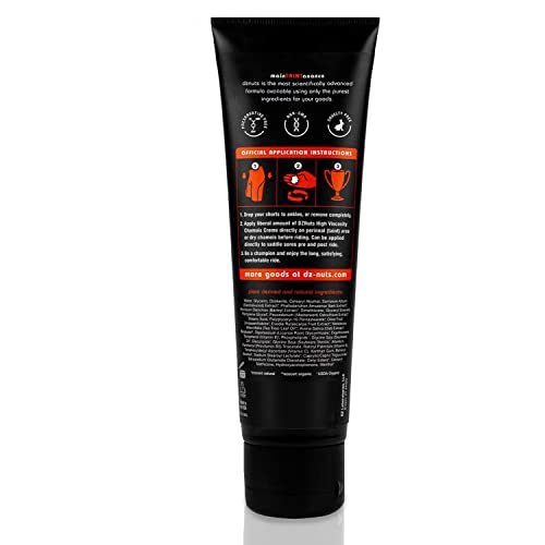 DZNuts Pro Chamois Cream, 4 ounce,120ml