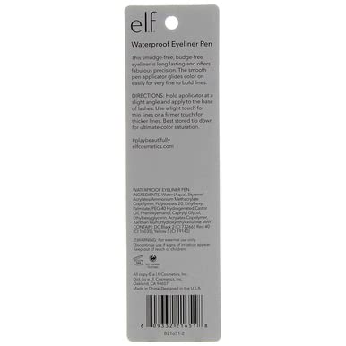 ELF Essential Eyeliner Pen Black - Pack of 2