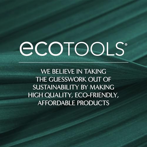 EcoTools Curl Activating Detangler Hairbrush, Gently Detangle Wet Hair, Style, Define, & Enhance Curly & Wavy Hair, Less Hair Breakage & Fall Out, Renewable Bamboo, Vegan & Cruelty-Free, 1 Count