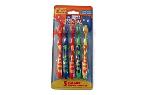 Dr. Fresh family pack toothbrushes-5 kids and 6 adults