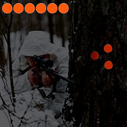 Epakh 200 Pack Reflective Tacks Trail Marking Tacks Glow Tacks Reflective Trail Markers Hunting Reflector Tacks Mark Trail Reflective Thumb Tacks for Hunting Hiking Camping Tree Stand (Orange)