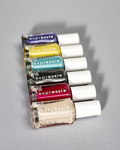essie Expressie Nail Polish, Quick-Dry Muted Beige Nail Polish, Vegan, Millennium Momentum, 0.33 fl oz