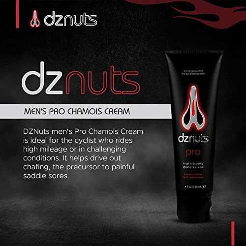 DZNuts Pro Chamois Cream, 4 ounce,120ml