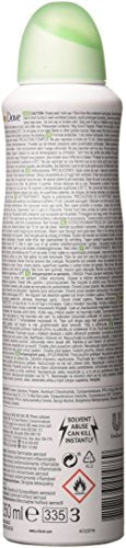 Dove Go Fresh Antiperspirant Body Spray 250Ml Cucumber & Green Tea 2-Pack