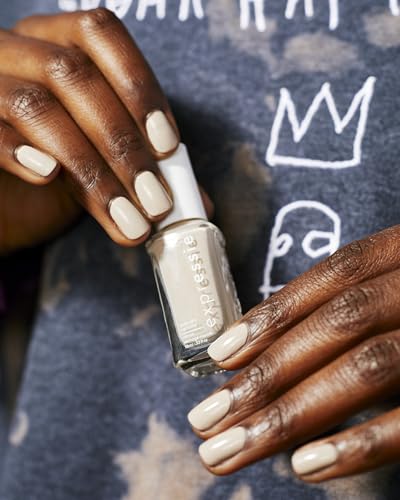essie Expressie Nail Polish, Quick-Dry Muted Beige Nail Polish, Vegan, Millennium Momentum, 0.33 fl oz