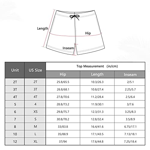 Dussdil Sport Cars Boy's Swim Trunks Kids Toddler Swim Board Shorts Boy Beach Swimwear Swimsuit Bathing Suits 3T