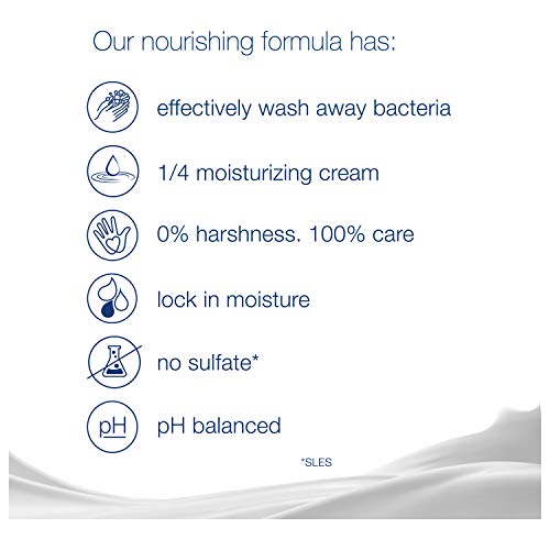 Dove Beauty Bar Gentle Cleanser gor Softer and Smoother Skin with 1/4 Moisturizing Cream White Effectively Washes Away Bacteria, Nourishes Your Skin, 4 oz, 2 Bars