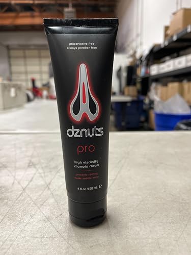 dznuts Men's Pro Chamois Cream, Anti -Chafing Cream for Saddle Sores, Chafing, Rubbing, Inner Thighs Friction for Cyclists, Runners, Triathletes - 3 Pack (4 Fl Oz Each)