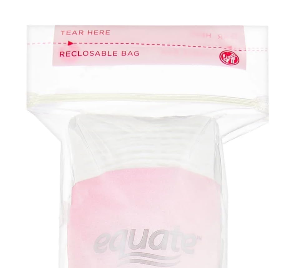 Equate Beauty Premium Cotton Rounds Facial Pads - 100ct Premium Rounds