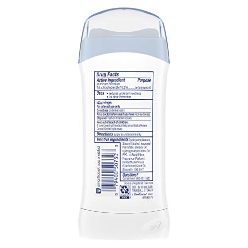 Dove Antiperspirant Deodorant, Original Clean, 2.6 oz