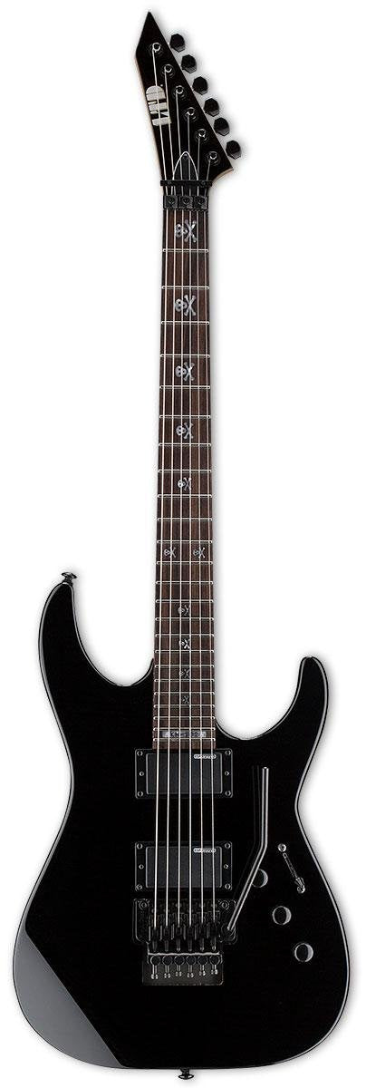 ESP LTD KH-202 Signature Series Kirk Hammett Electric Guitar, Black