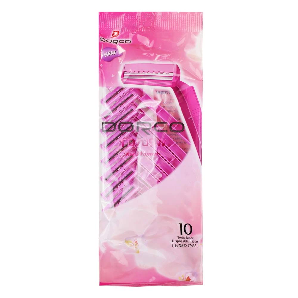 Dorco Twin Blade for Women, 30 Pack