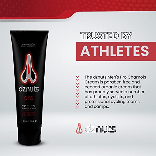 DZNuts Pro Chamois Cream, 4 ounce,120ml