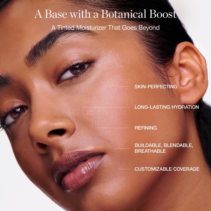 Ogee Complexion Perfecting Liquid Foundation - Lightweight Tinted Moisturizer For Face (Banyan 2.75W - Light Medium, Warm-Peach Undertones) - with Vitamin C & Jojoba Oil - Certified Organic