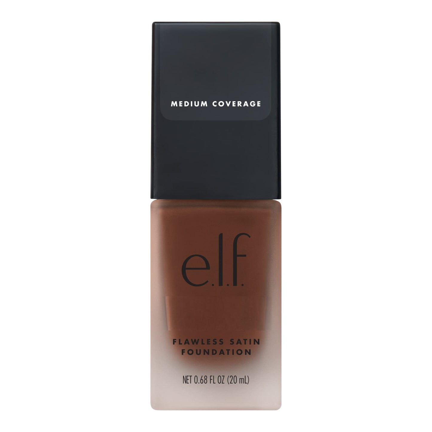e.l.f. Flawless Finish Foundation | Lightweight, Medium Coverage & Semi-Matte | Cacao | 0.68 Fl Oz (20mL)