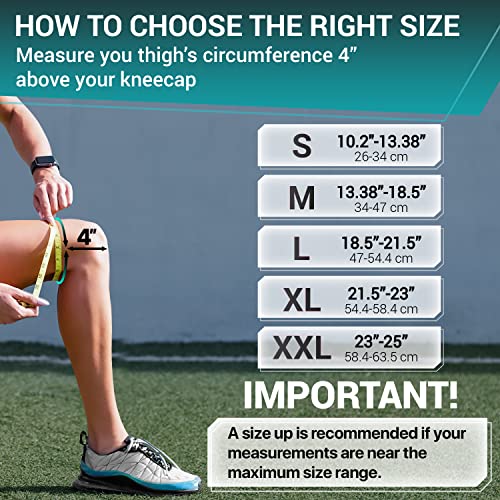 DR. BRACE ELITE Knee Brace with Side Stabilizers & Patella Gel Pads for Maximum Knee Pain Support and fast recovery for men and women-Please Check How To Size Video (Earth, Small)