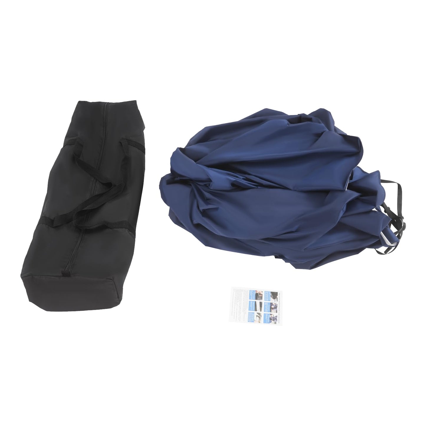 15.09x7.55ft Car Canopy Umbrella, Car Sun Shade Umbrella Cover Tent with Wind-Proof Ropes, Semi Automatic Portable Roof Tent for Cars Protection (Navy Blue)