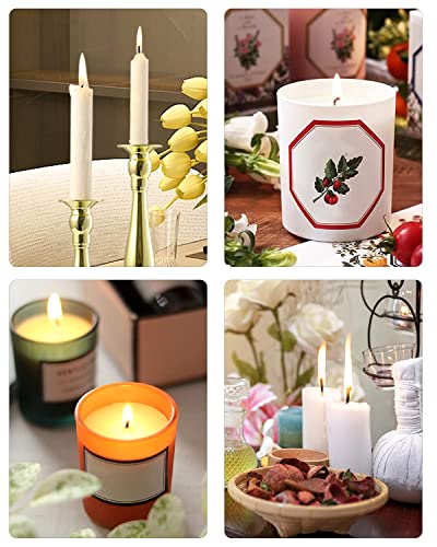 Electric Candle Lighter Plasma Arc Lighters Windproof & Flameless with USB Rechargeable Battery Double Safety Switch (Ruby Red)