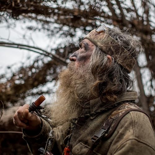 Duck Commander Jase Robertson Pro Series Duck Call - Easy Blowing, Double Reed Wood Duck Call for Duck Hunting Accessories - Bocote