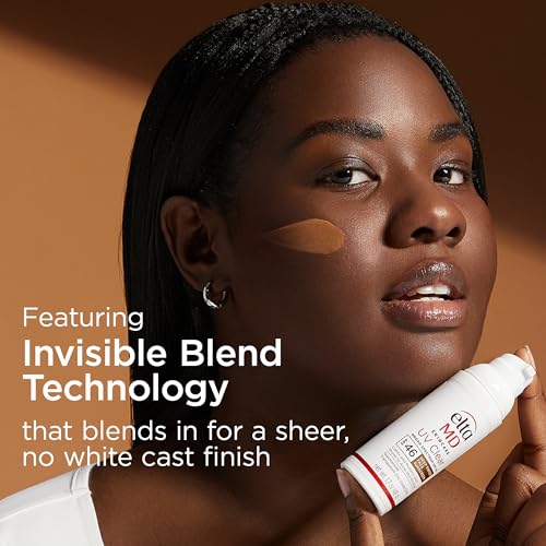 EltaMD UV Clear Deep Tinted Sunscreen for Face SPF 46, With Zinc Oxide, Oil-Free, Lightweight, For Acne-Prone Sensitive Skin, Dermatologist Recommended, 1.7 oz