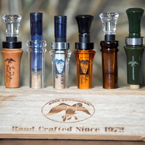 Duck Commander Jase Robertson Pro Series Duck Call, Hi-Ball - Durable Plastic, Single Reed, Mallard Hen Sound, Hunting Waterfowl Lanyard Accessories