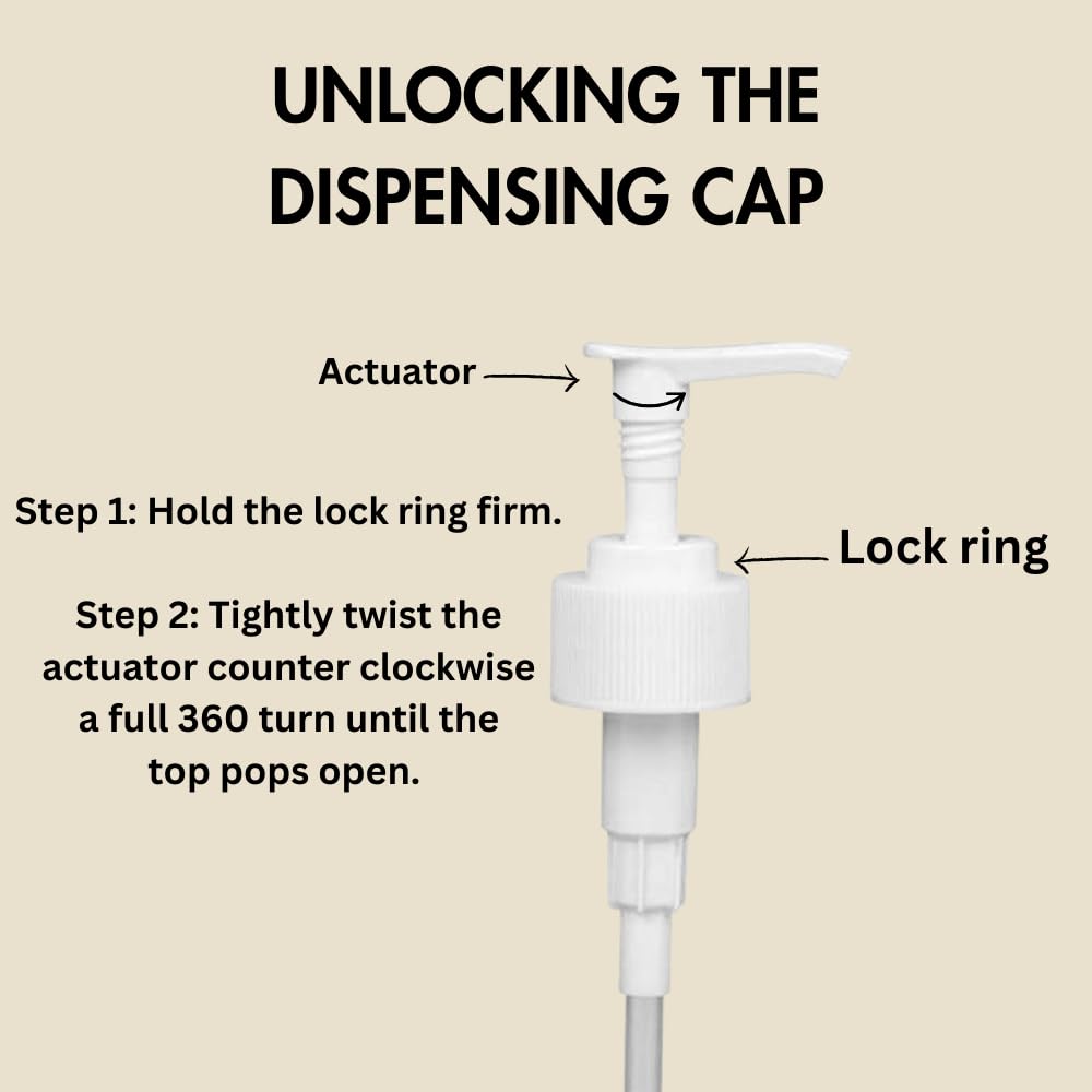 Dr. Woods Soap Bottle Pumps - Fits All 32 oz Bottles for Dr. Woods (Pack of 3)