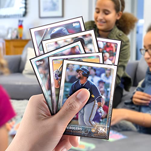1000 Pcs Black Card Sleeves Toploaders for Trading Card, Matte Card Sleeves Deck Card Protectors Compatible with Baseball Cards, Sports Cards, MTG, Yugioh Card