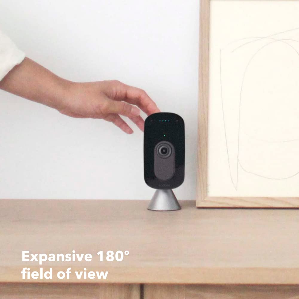 ecobee Home Security Bundle with Smart Doorbell Camera (Wired), SmartSensor for Doors and Windows, and SmartCamera with Voice Control.