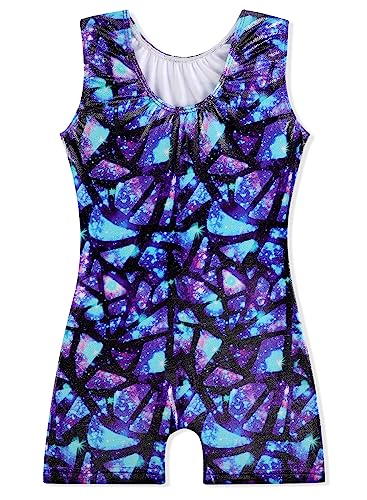 EQSJIU Gymnastics Gifts For Girls Biketards Rainbow Unicorn Dinosaur Mermaid Leopard Donut Galaxy 5-6 Years Girls Accessories