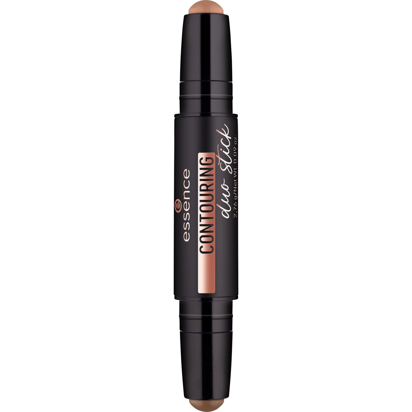 essence | Contour Duo Stick | 2-in-1 Highlight and Contour Slim Stick, Creamy, Buildable and Easy to Apply | Vegan & Cruelty Free (40 | Tan)