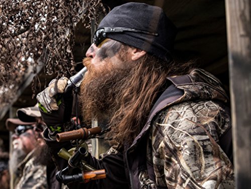 Duck Commander Jase Robertson Pro Series Duck Call - Easy Blowing, Double Reed Acrylic Duck Call for Duck Hunting Accessories - Orange Acrylic