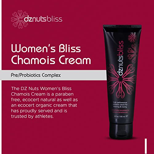 dznuts Women’s Bliss Chamois Cream, 3 Pack