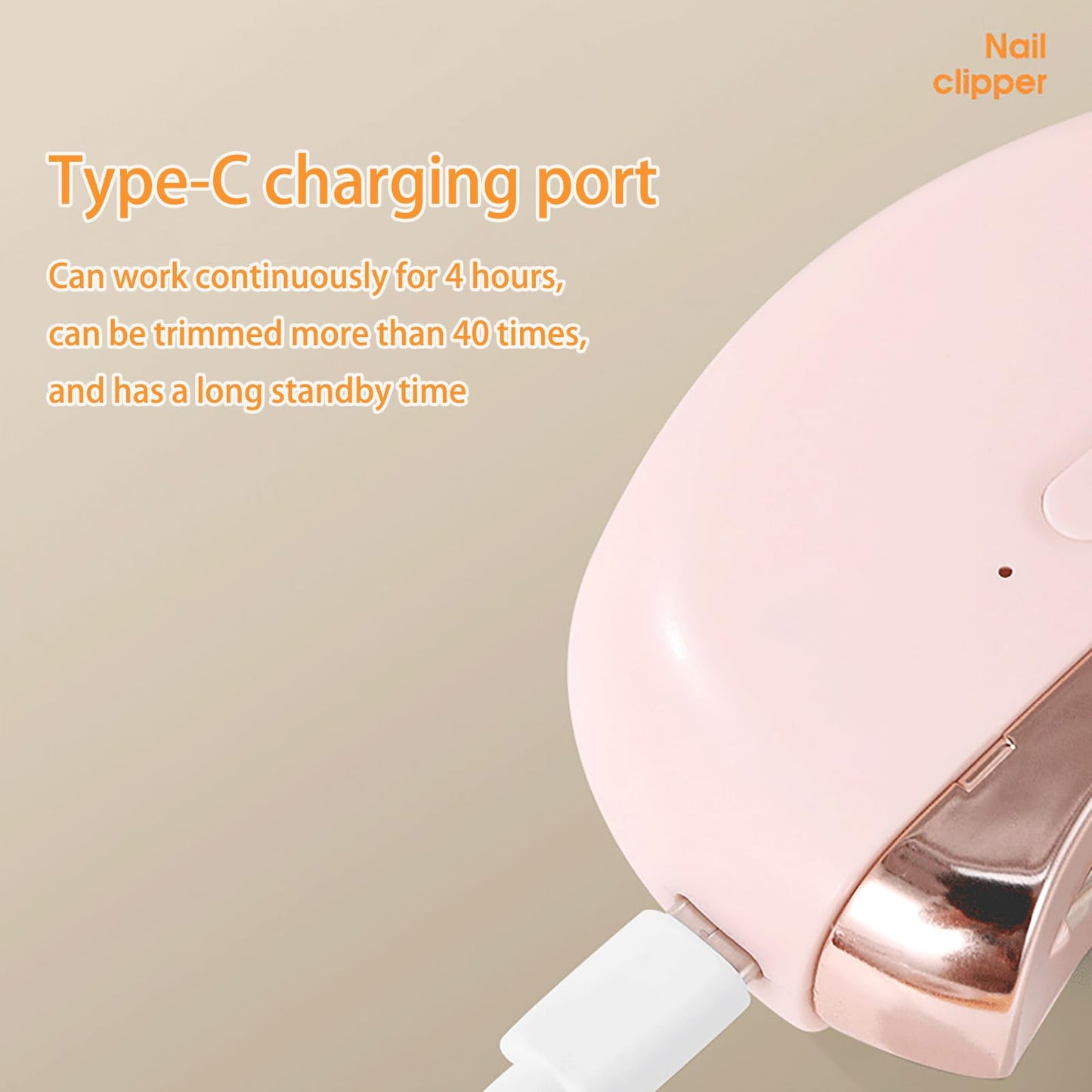 Electric Nail Clippers for Seniors 2025: Advanced 3-in-1 Automatic Clipper, Trimmer & Polisher Set, Specifically Designed for Easy & Safe Nail Care for Senior Adults (Pink)