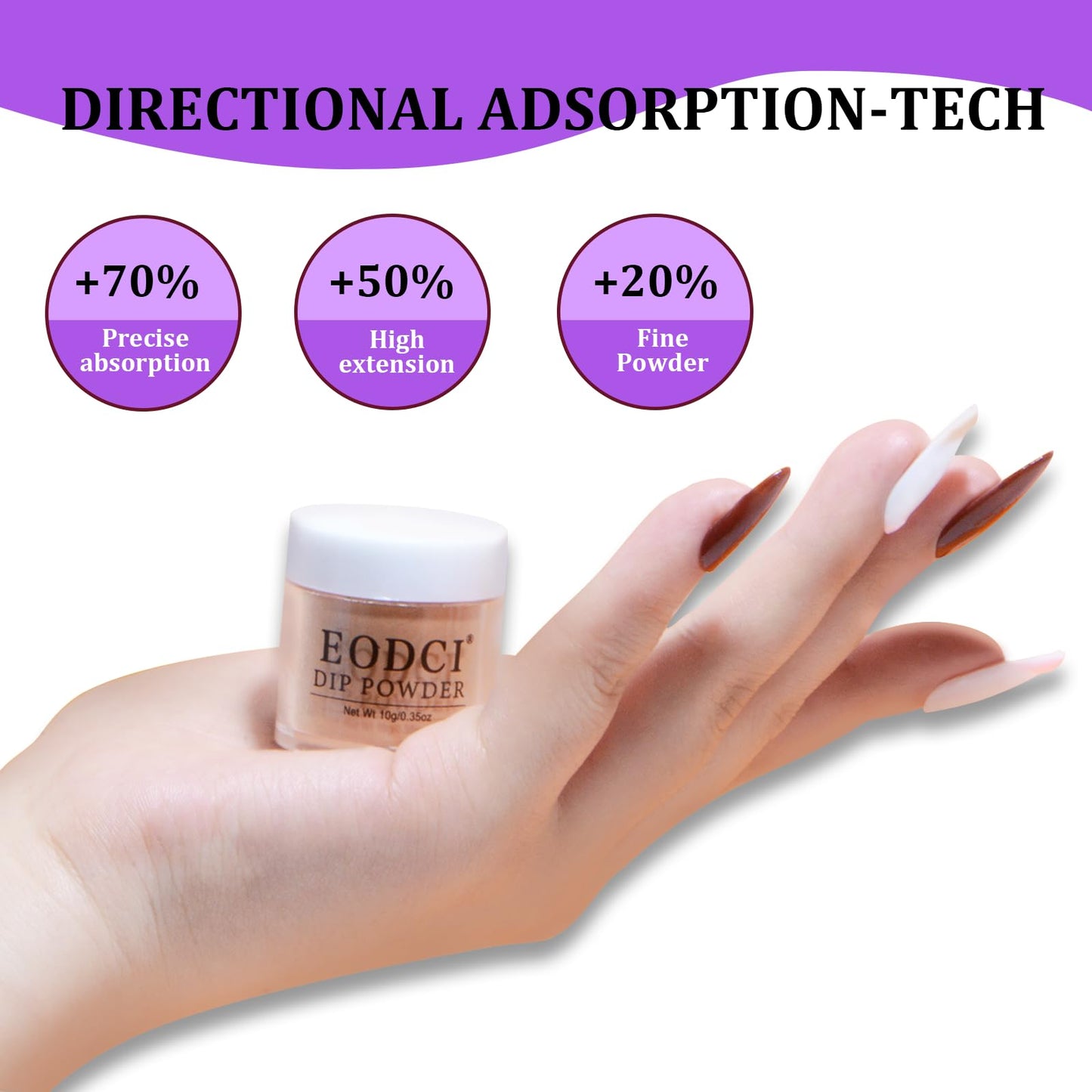 Eodci Dip Powder Nail Set, 6 Colors Nude Series 12 Pcs Dipping Powder Kit With Base & Top Coat/Activator/Brush Saver,Nail Art Dip Manicure Kits Odor-Free&Long-Lasting, No Needed Nail Lamp Curing