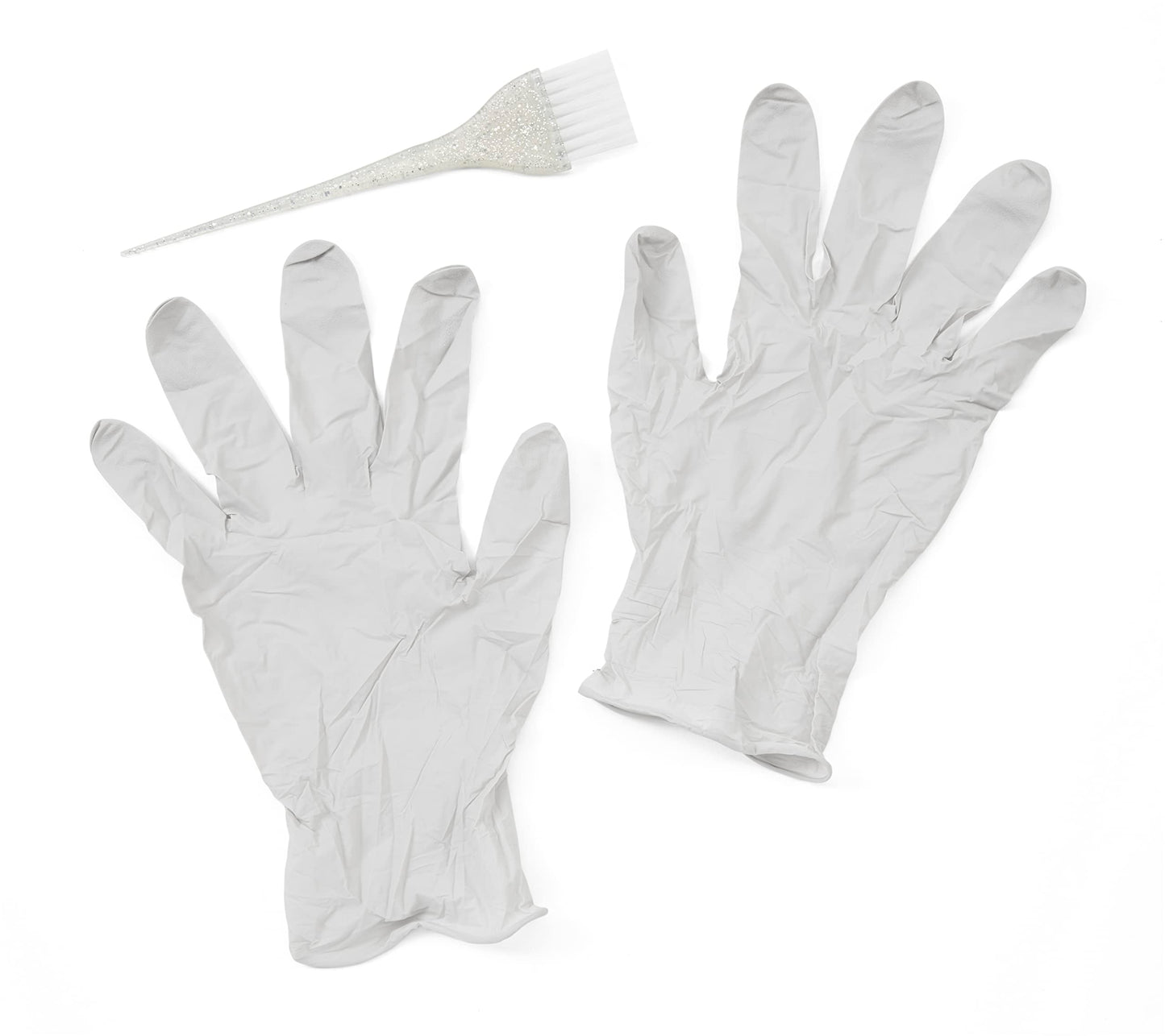 Punky Glitter Brush and Glove Kit, use for Highlighting, Bleaching and Tinting, 3 pack