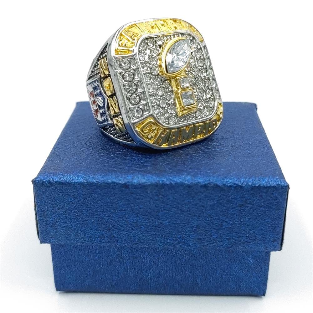 2022 Fantasy Football Championship Rings Trophy Prize (with Paper Box,9)