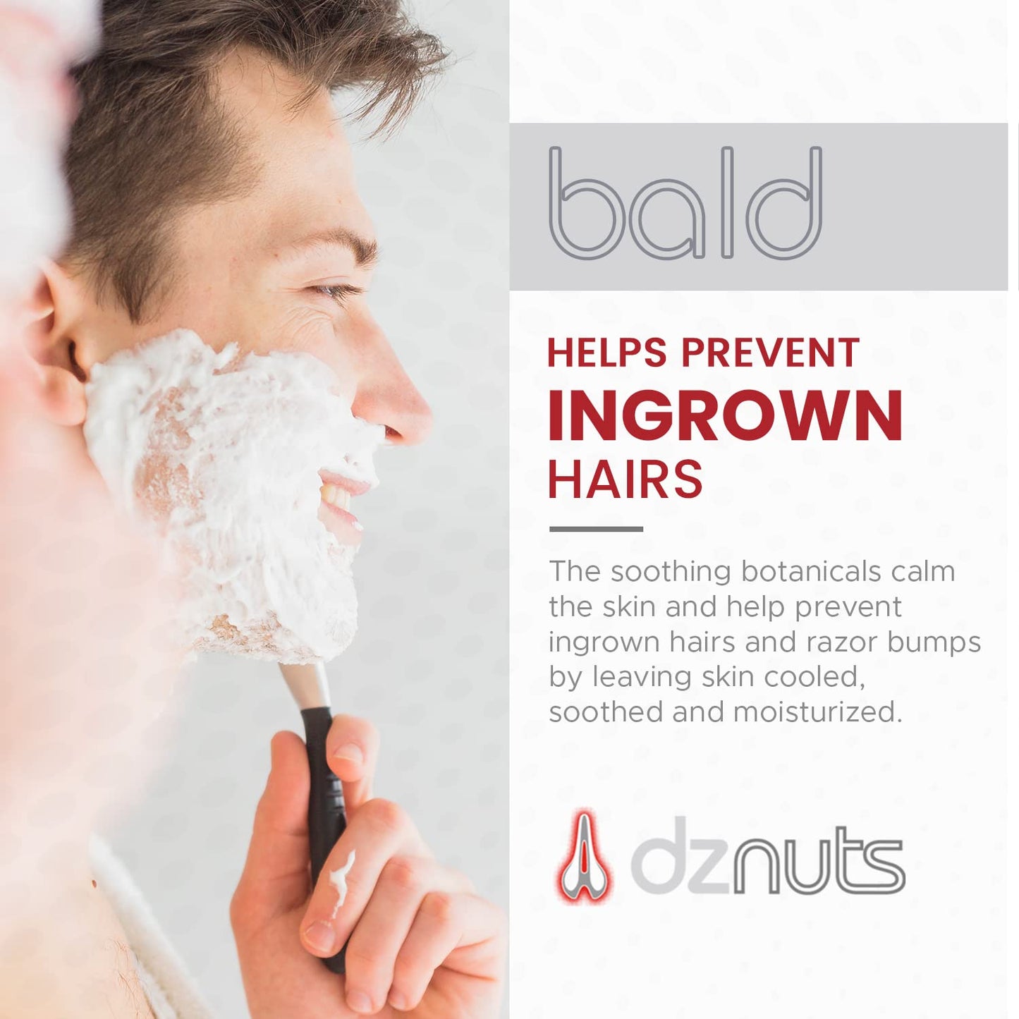 dznuts, Pro Chamois Cream + Bald Super Smooth Shave Cream