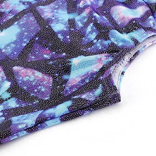 EQSJIU Gymnastics Gifts For Girls Biketards Rainbow Unicorn Dinosaur Mermaid Leopard Donut Galaxy 5-6 Years Girls Accessories