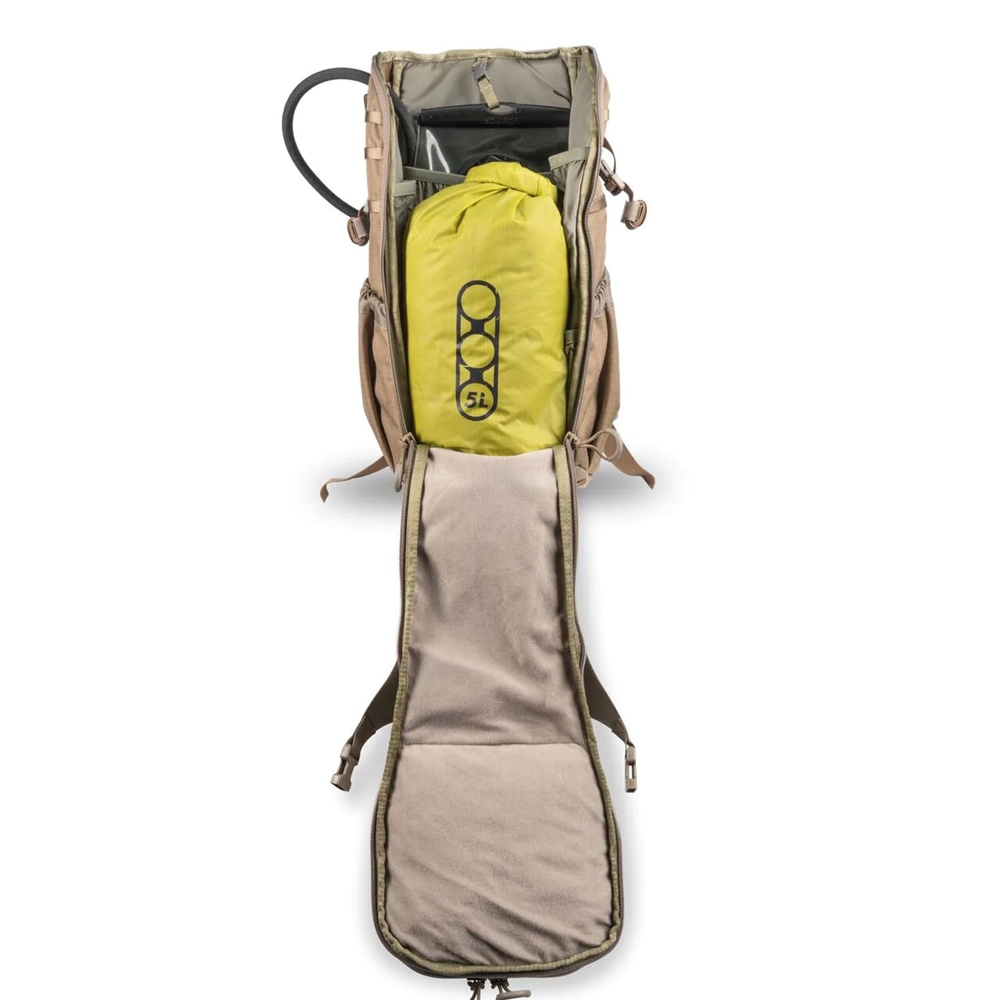 Eberlestock Bandit Pack - Rugged EDC Backpack Built For The Office Or The Outdoors (Coyote)