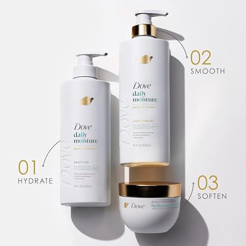 Dove 10-in-1 Hydrating Hair Mask Hyaluronic Moisture 9.2Fl Oz