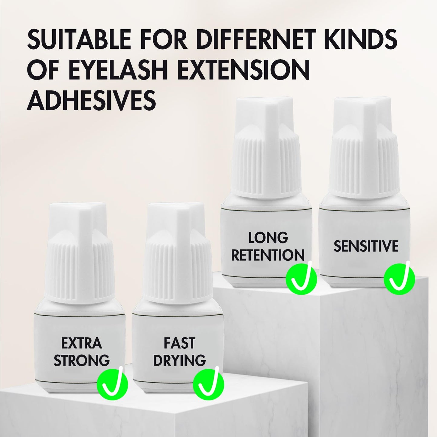 Embagol Lash Remover for Lash Extensions 10g No Burn Cream Remover Professional Eyelash Extensions Lash Tech Salon Supplies