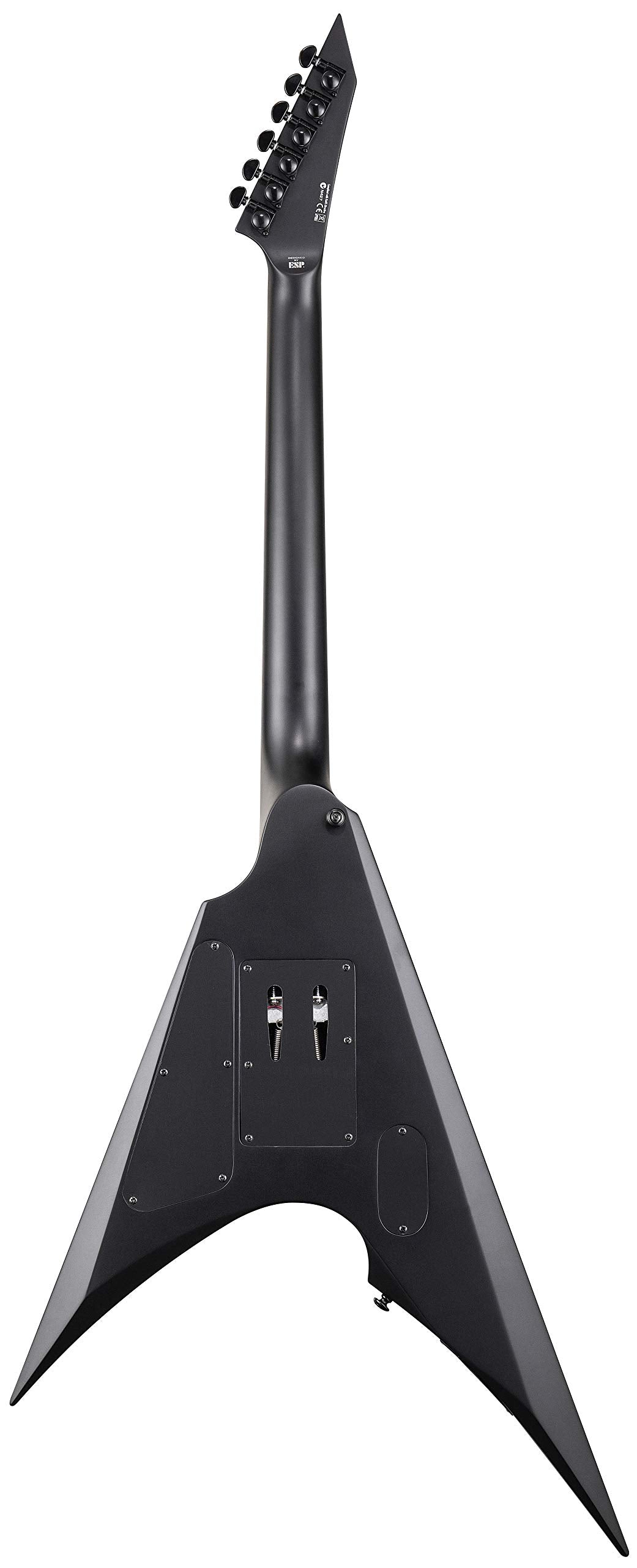 ESP LTD Arrow Black Metal Electric Guitar, Black Satin