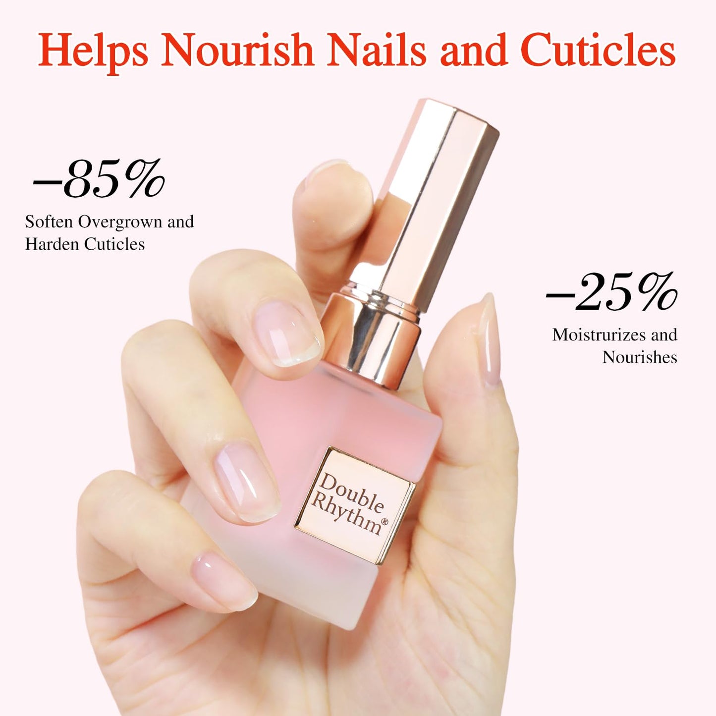 Double Rhythm Natural Cuticle Oil Revitalizing Cuticle Oil for Nails Cuticle Softener
