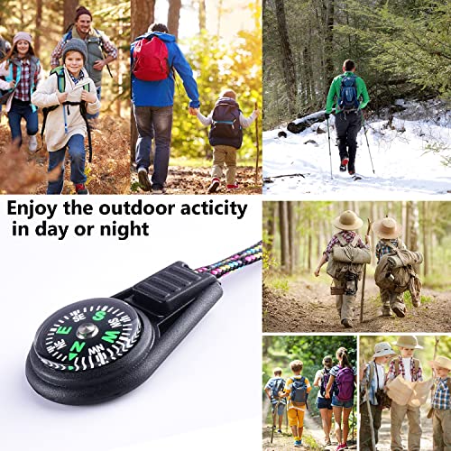 10 Pack Compass for Kids Compass Hiking, Mini Compass Survival, Small Compass Bulk, Boy Scout Compass Party Favor Pocket