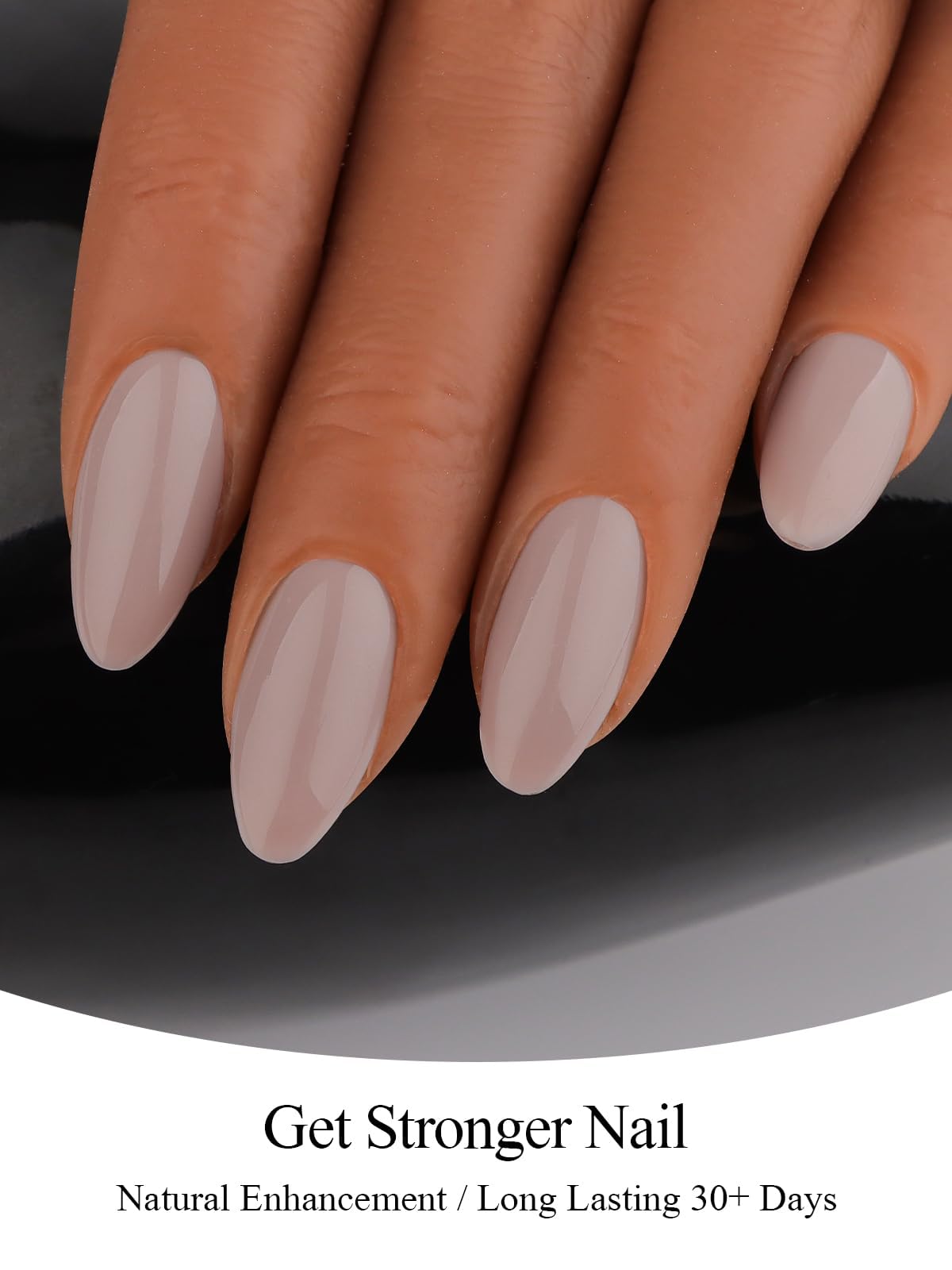 EBANKU 30ML Gel Builder for Nails, 8 in 1 Cover Rose Nail Strengthener Extension Gel Hard Gel Builder Ultra-thin Brush in Bottle for Apex Nail Building Salon DIY Manicure Nail Art Design for Women