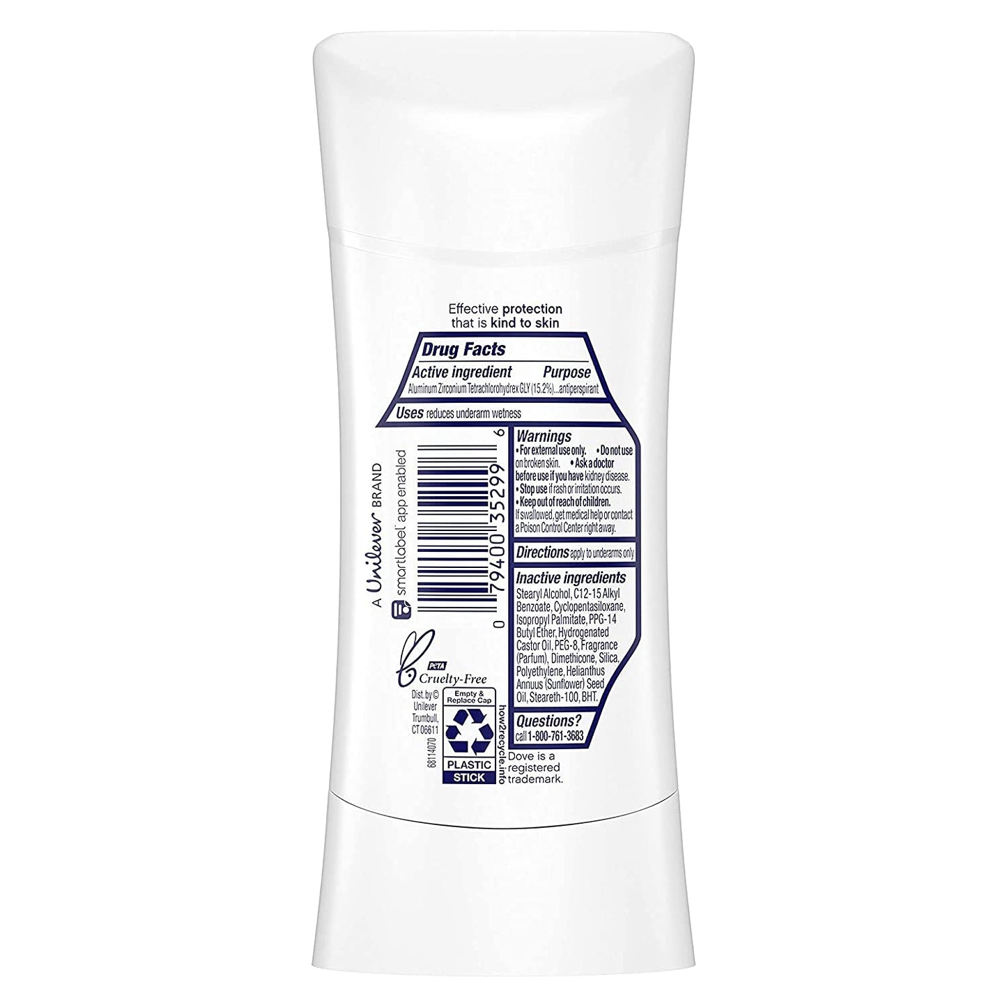 Dove Advanced Care Antiperspirant Deodorant, Revive, 2.6 Ounce (Pack of 2)
