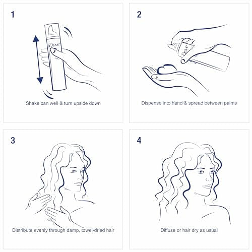 Dove STYLE+care Curls Defining Mousse, Soft Hold 7 oz