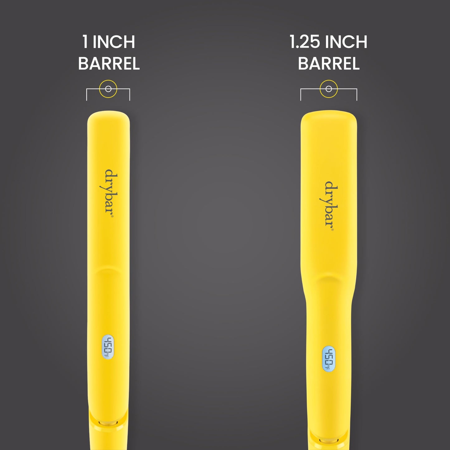 Drybar The Tress Press Straightening Iron 1.25" - Ionic Technology for Smooth, Shiny Hair - Straighten or Wrap Around Barrel to Create Curls, Waves, or Sleek Styles