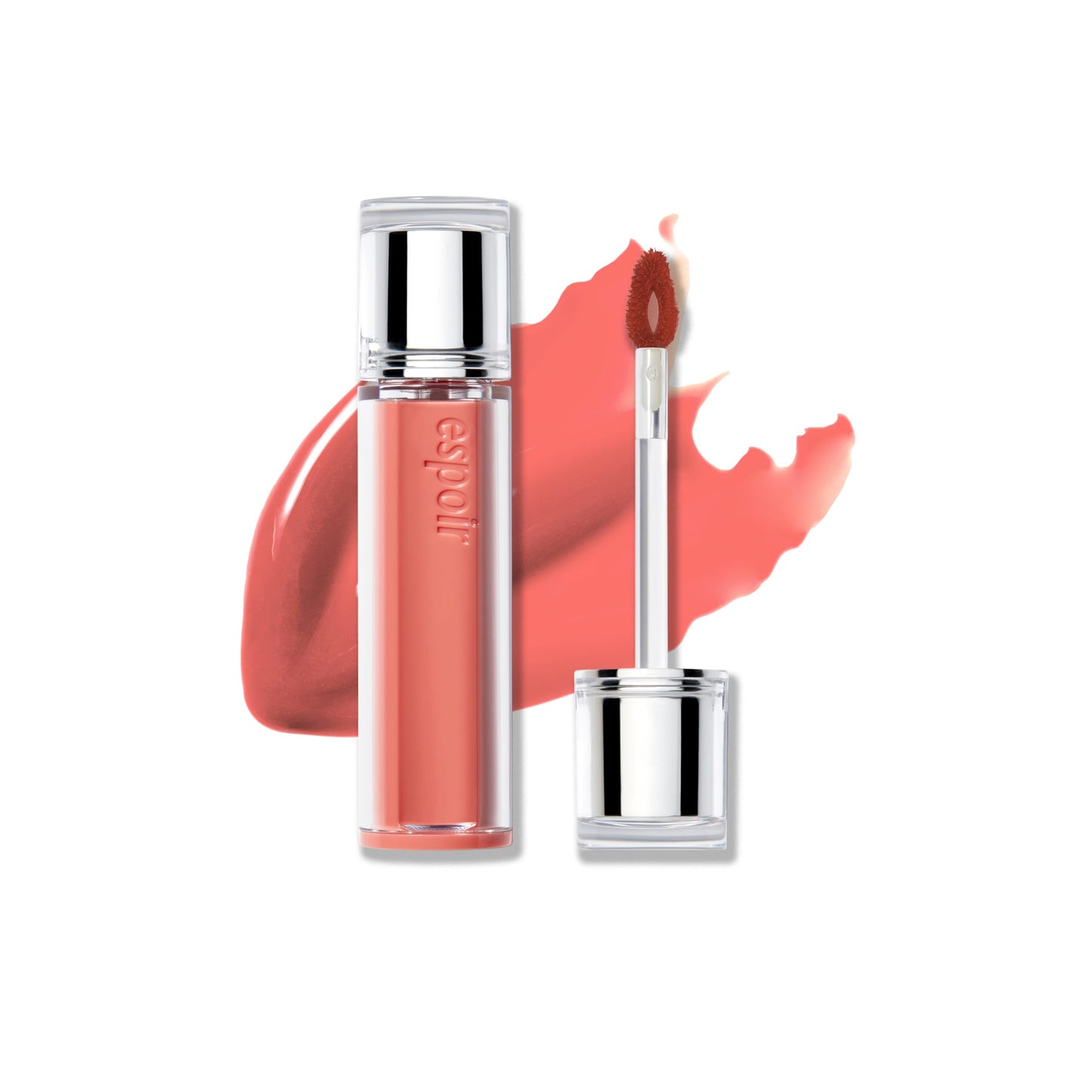 Espoir Couture Lip Tint Glaze #9 Pinky Lowkey 0.14oz | Volumizing Lip Stain with Syrupy Shine | Long-Lasting & Vibrant Color for Radiant Lip Look | Moisturizing & Glossy Lip Tint | Korean Lip Makeup